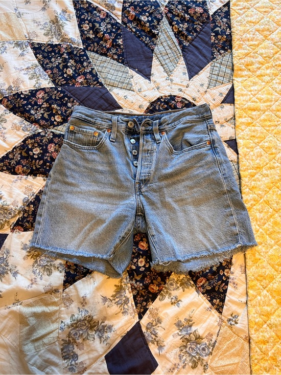 Levi's Pants - Levi's 501 Denim Button-Fly Cutoff Shorts